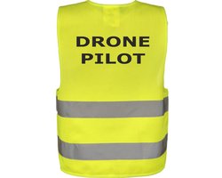 Veiligheidsvest - Veiligheidshesje - DRONE PILOT- one size - EN ISO20471 -Specialties By Eizook