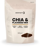 Body & Fit Omega 3, Chia- & Flaxseed Mix - Superfood - Zaden- en Pittenmix - Omega 3, Chiazaad, Lijnzaad Mix - 500 gram
