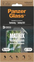 Geschikt voor PanzerGlass Matrix Hybrid Samsung Galaxy S23 Screen Protector