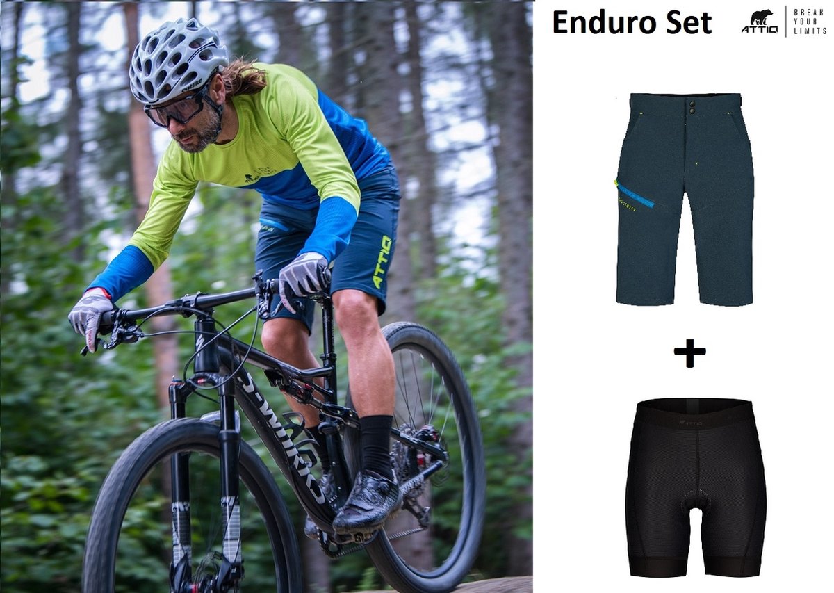 Lange mtb broek met zeem sale