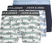 Jack & Jones Junior Boxershorts Jongens JACPALM Print 3-Pack - Maat 140