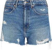Tommy Hilfiger Hot Pants Short Dames - Blauw - Maat 29