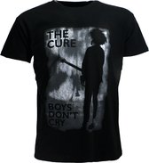 The Cure Boys Don't Cry Band T-Shirt Zwart - Merchandise Officielle