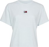 Tommy Hilfiger T-shirt TJW CLS CS Badge pour femmes - Bleu clair - Taille XL