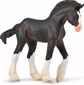 Collecta Paarden (1:20 M): CLYDESDALE VEULEN zwart 11x9,5cm