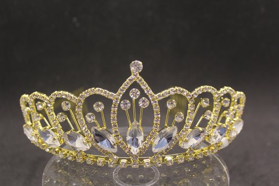 Couronne Dorée Diadème Déesse Grecque Avec Feuilles En Strass - Accessoire Coiffure Élégant Pour Femme