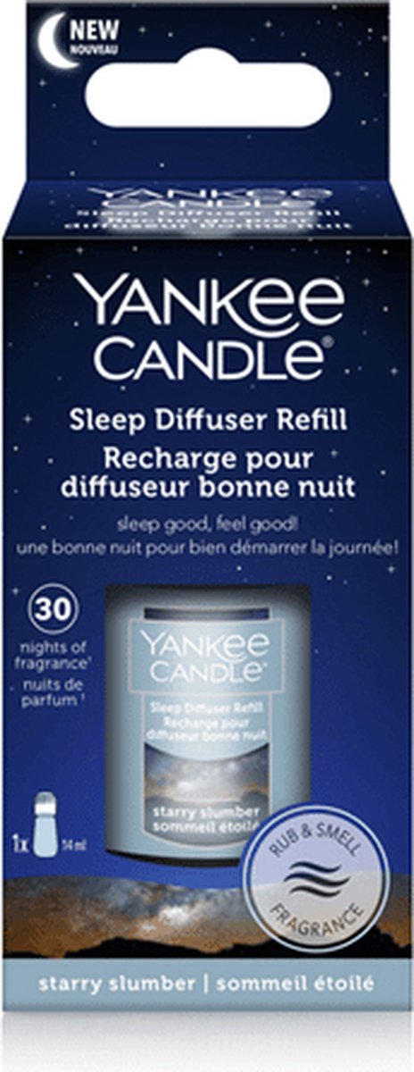 Yankee Candle Sleep Diffuser Navulling Starry Slumber