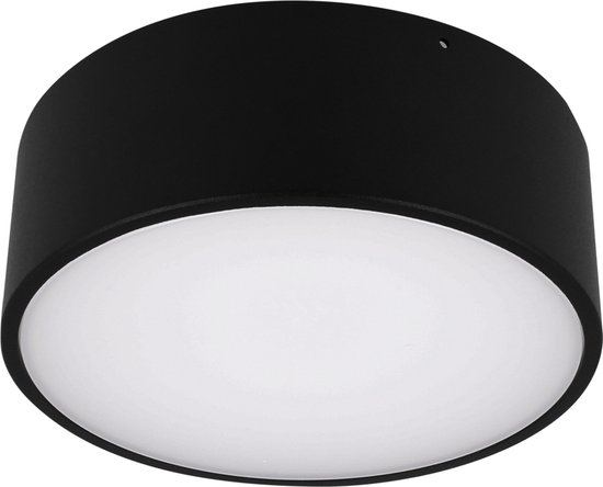 Yphix LED plafondlamp Hillsand zwart 6W 3000K IP65 -