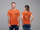 Dutch Lion Legion - Tshirt Formule 1 Racing - Oranje T-shirt - T-Shirt Vrouw - Shirt Grand Prix Saoedi-Arabië - Jeddah Street Circuit - maat XXL