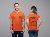 Dutch Lion Legion - Tshirt Formule 1 Racing - Oranje T-shirt - T-Shirt Vrouw - Shirt Grand Prix Emilia-Romagna - Autodromo Enzo e Dino Ferrari - maat M