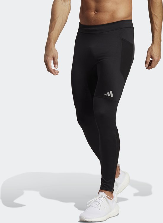 adidas Performance Saturday Lange Legging - Heren - Zwart- 2XL