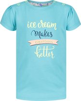 4President - Meisjes shirt -Turquoise- Maat 92