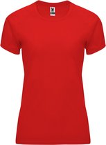 T-shirt sport femme rouge manches courtes Bahreïn marque Roly taille XL