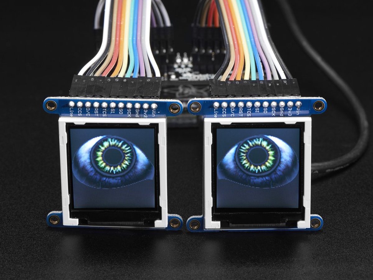 Animated Eyes Bonnet for Raspberry Pi Mini Kit - Without Displays Adafruit 3356