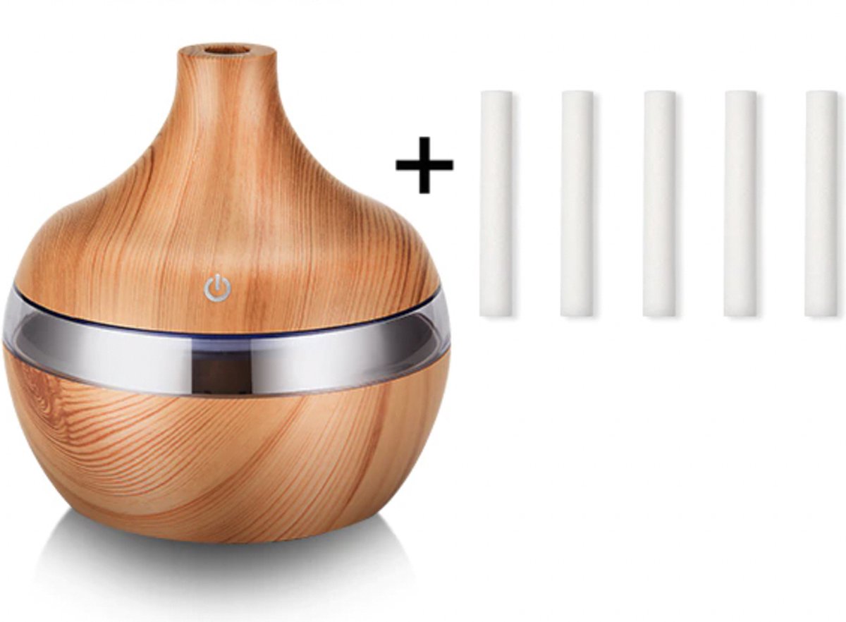 Aroma Diffuser Luchtbevochtiger Verdamper Led Sfeerverlichting Bol