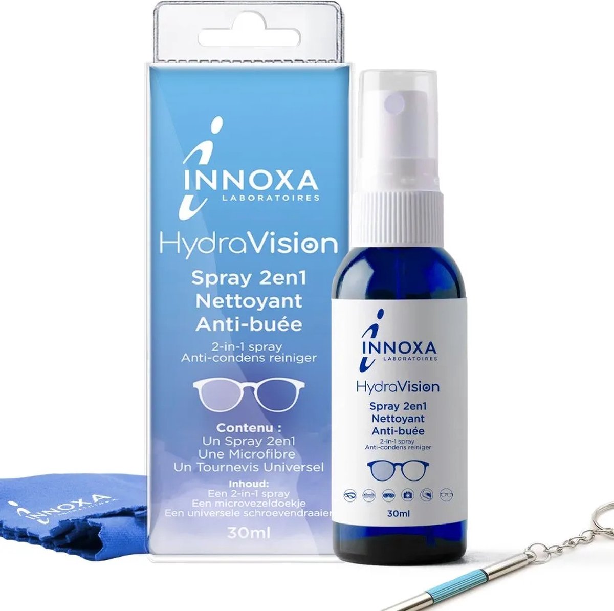 Innoxa 2-in-1 brilspray kit