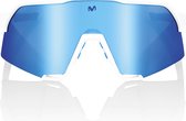 100% S3 - Movistar Team White - HiPER Blue Multilayer Mirror Lens - WHITE -