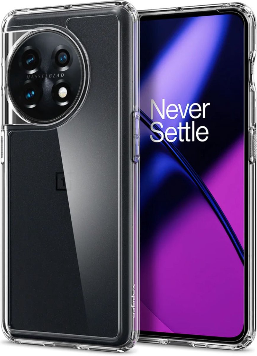 Spigen Ultra Hybrid OnePlus 11 Hoesje Back Cover Transparant