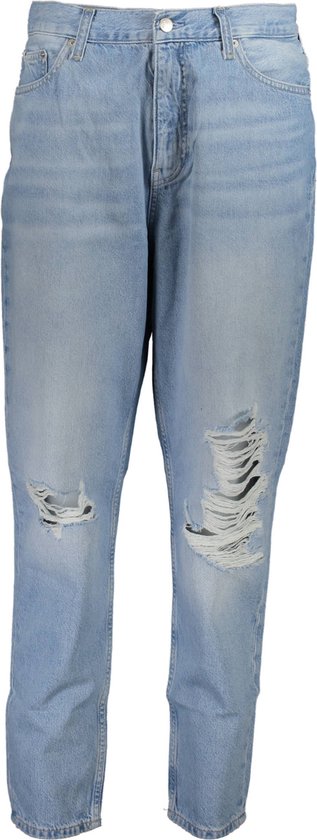 Calvin Klein Mom Jean Ankle Jeans Dames - Broek - Lichtblauw - Maat 27