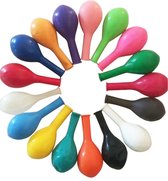 Gekleurde Ballonnen - Gemixte Kleuren - Ballonnen - 100 stuks