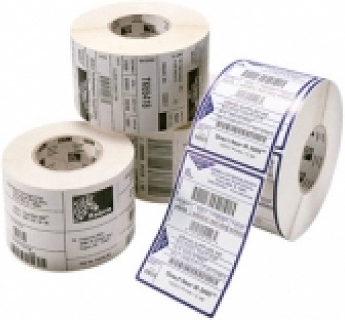 Zebra Z-Ultimate 3000T, labelrol, synthetisch, 102x102mm, zilver