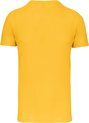 Geel T-shirt met ronde hals merk Kariban maat M
