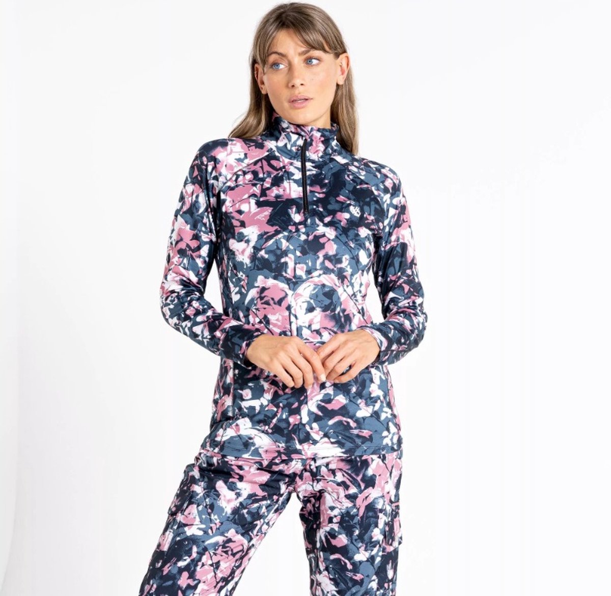 Dare2B Dames Divulge Core Stretch Pully MesaRoseFlor /36 Mesa Rose Floral Print