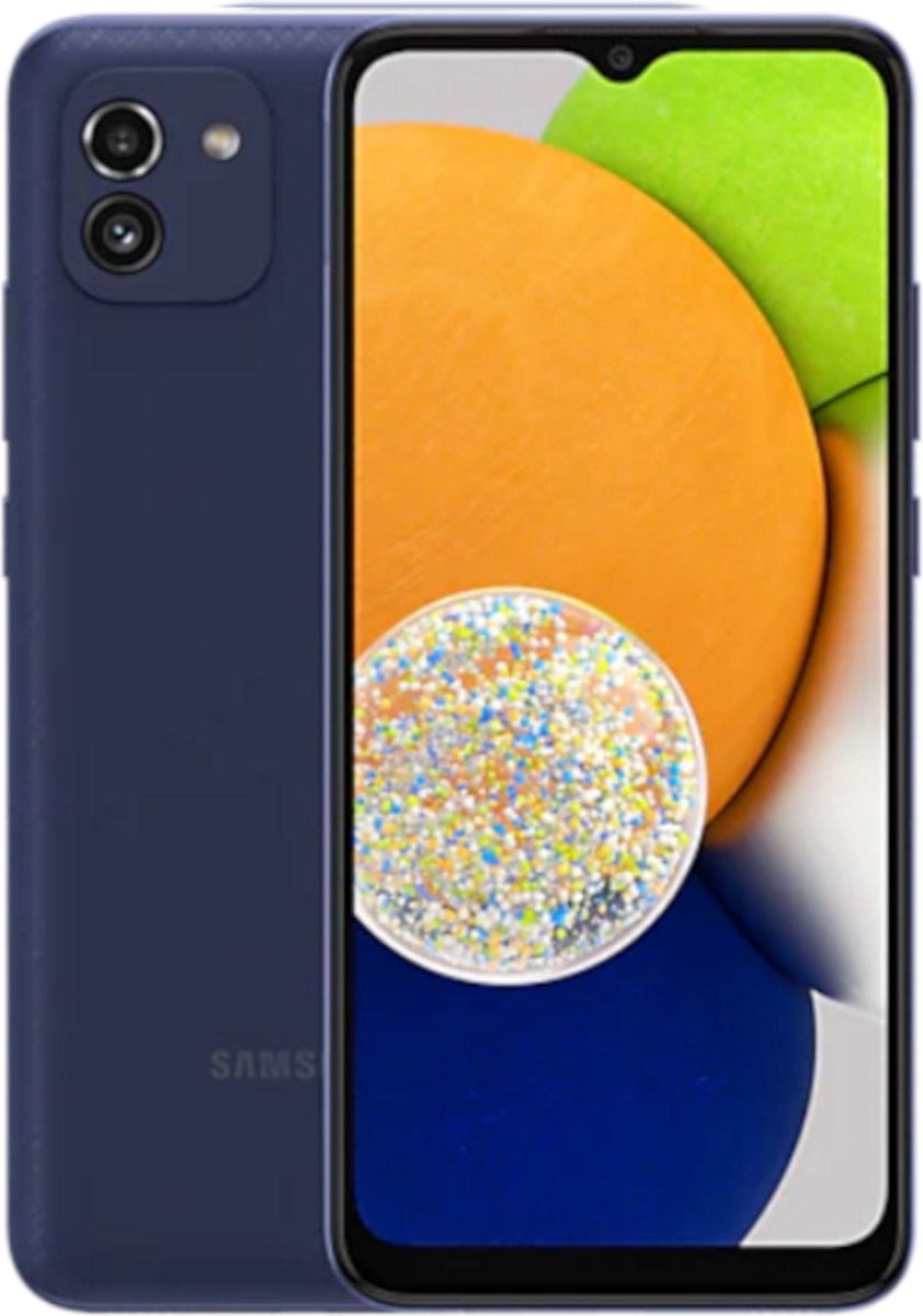 Samsung Galaxy A03 SM-A035G/DSN 16,5 cm (6.5") Dual SIM Android 11 4G Mini-USB B 4 GB 64 GB 5000 mAh Blauw