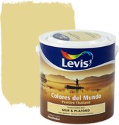 Peinture pour murs et plafonds Levis Colores del Mundo - Orchidée positive - Mat - 2,5 litres