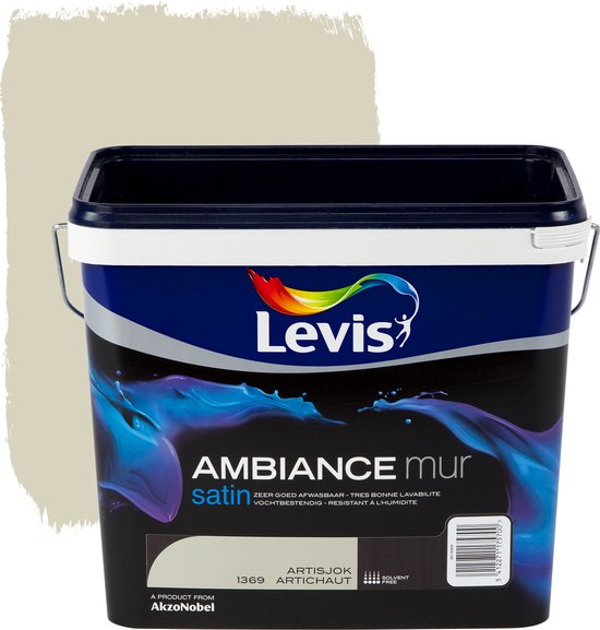 Levis Ambiance Muurverf - Satin - Artisjok - 5L