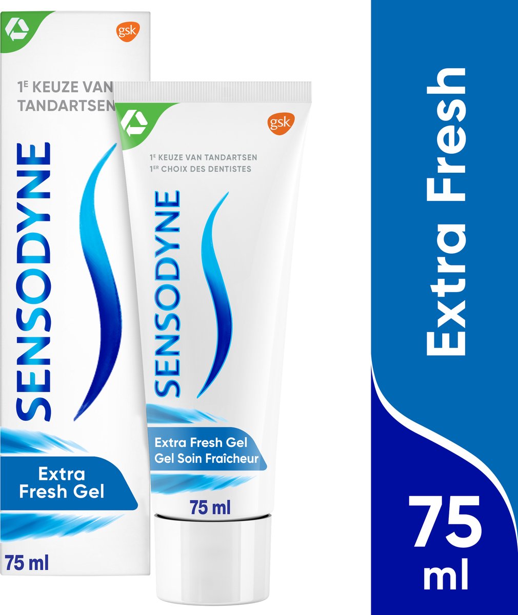 Sensodyne Extra Fresh Gel tandpasta voor gevoelige tanden 75 ml