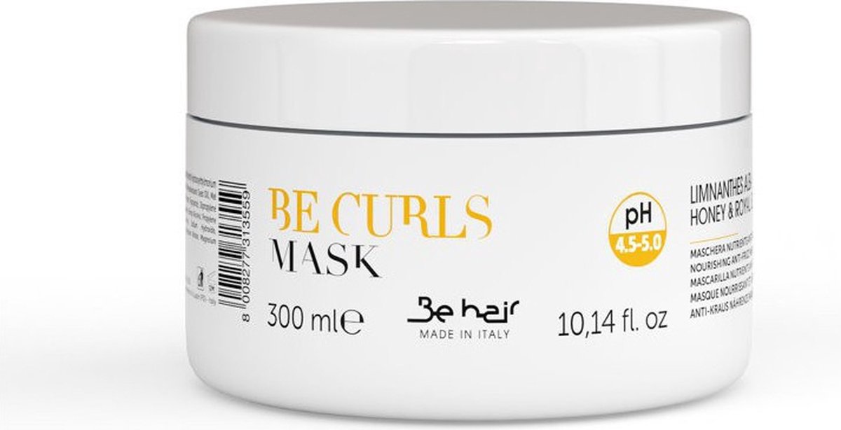 Be Hair Curls Elasticizing Mask 300ml