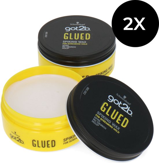 Schwarzkopf Got2b Glued Spiking Wax 2 x 75 ml bol