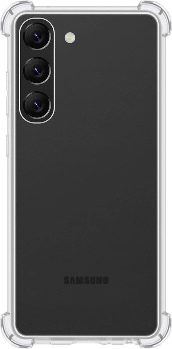 Samsung Galaxy S23 Hoesje - MobyDefend Transparante TPU Gelcase - Volledig Doorzichtig - GSM Hoesje - Telefoonhoesje Geschikt Voor: Samsung Galaxy S23