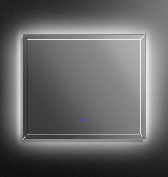 Badplaats Badkamerspiegel Furore LED 80 x 60 cm LED verlichting