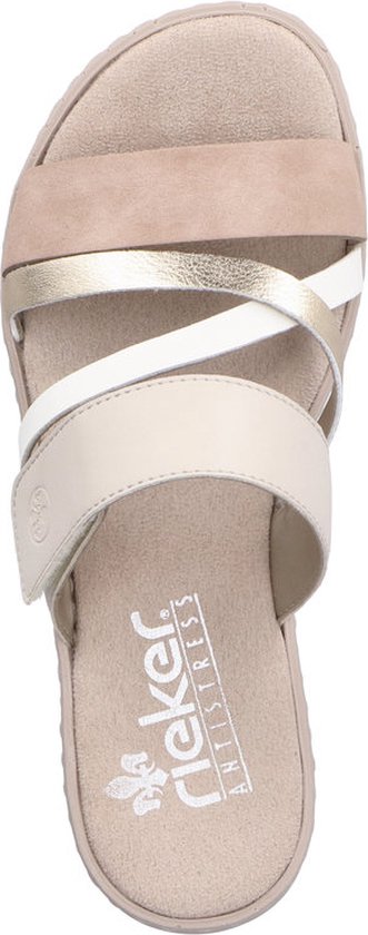 RIEKER V4652 90 Muiltje beige maat 36 bol