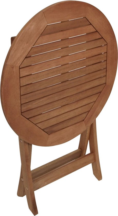 Tuintafel, klaptafel 'Butterfly' 100x100x76 cm - OLMEGA Rotterdam