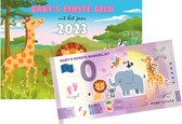 Baby's eerste geld Muntset 2023 roze