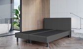 Boxspring Zonder Matras Fleur - 180x200 cm - Stof Antraciet