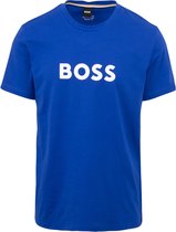 BOSS - T-shirt Kobaltblauw - Heren - Maat L - Modern-fit