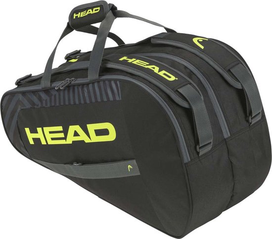 Head Base Padel Bag Medium - Sporttassen - zwart/geel