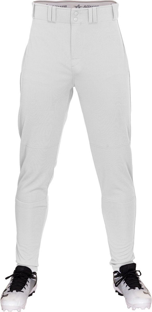 Alleson Athletic - Honkbalbroek - Crush - Honkbal - Heren - Polyester - Tapered - Wit - XS