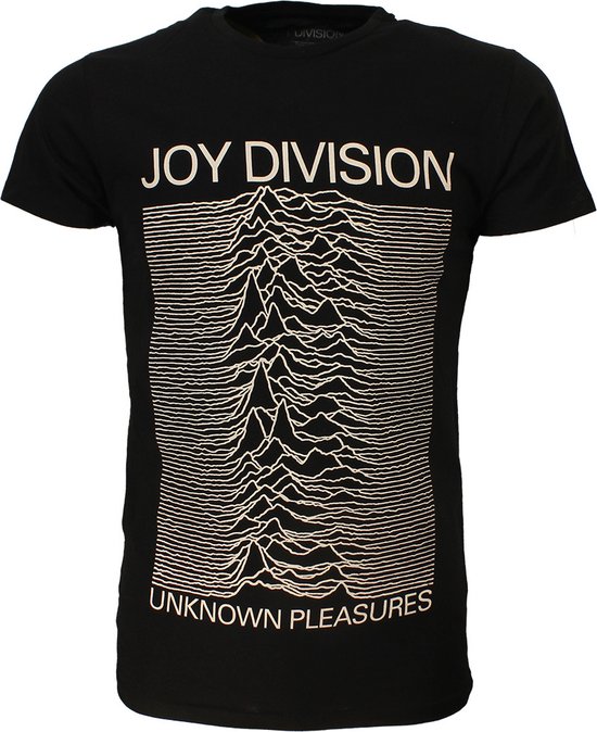 T-shirt Joy Division Unknown Pleasures Band - Merchandise officielle