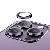 Screenz® - Camera lens protector geschikt voor iPhone 13 / 13 Mini - Screenprotector - Beschermglas - Glasplaatje geschikt voor iPhone 13 / iPhone 13 Mini - 2 stuks