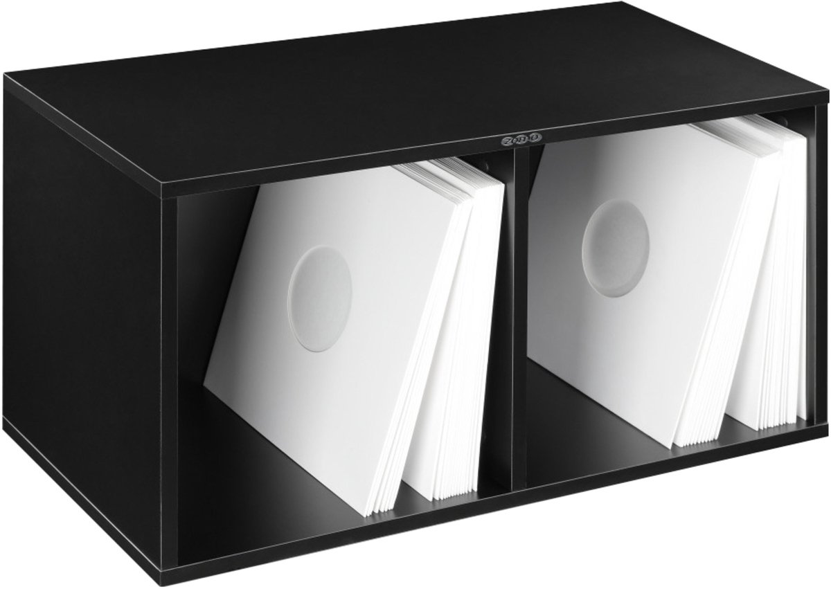 Zomo VS Box 200 zwart - Vinyl box