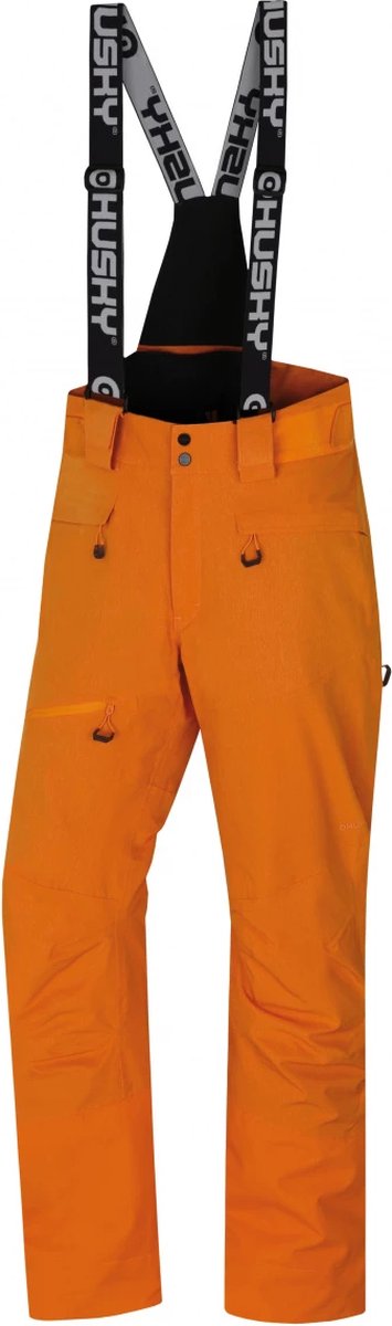 Husky skibroek voor heren Gilep M Stretch 15.000 membraan - Oranje - XL