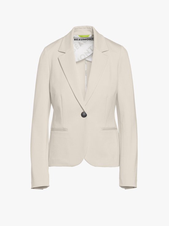 Blazer, goudkleurige knoop, voor dames, dubbele knoop, OL, kantoor