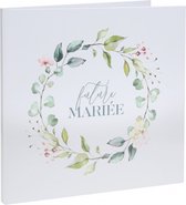 Gastenboek Floral Wedding - gastenboek - trouwen - huwelijk - bruiloft - receptiealbum
