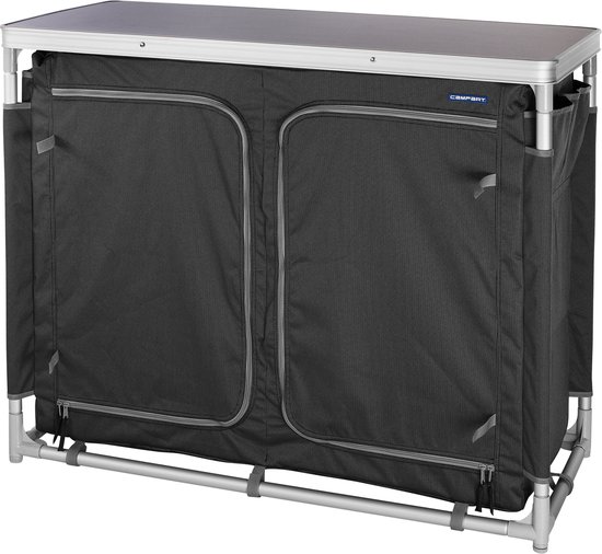 tectake 800749 campingkeuken 116x52x107cm - diverse kleuren