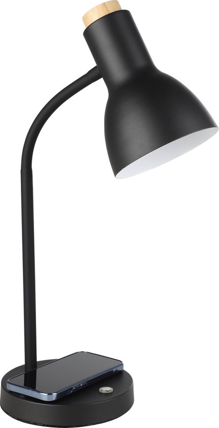 Paulmann Numis LED-Tischlampe Ladefunktion schwarz